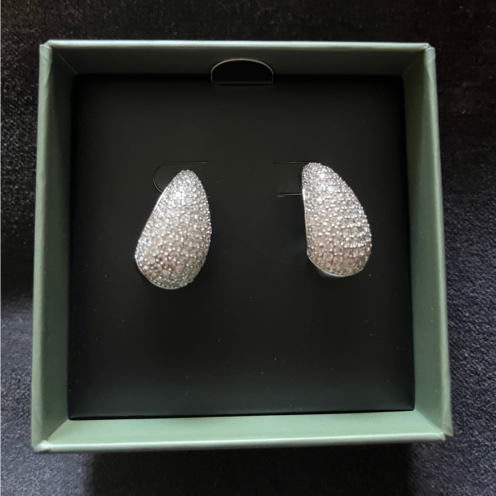 NEW Earrings - Jewels by Sunaina - Narnia Stud Earrings - Silver